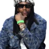Shop Burna Boy NBA All-Star Game Denim Jacket