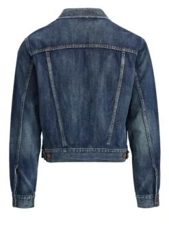Shop Men's Polo Ralph Lauren Blue Denim Trucker Jacket For Sale
