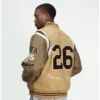 Shop Patta Athletic Houndstooth Varsity Jacket For Men And Women