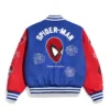 Spider Man Red And Blue Varsity Jacket
