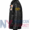 Supreme x Vanson Spider-Man leather bomber jacket with bold web detailing