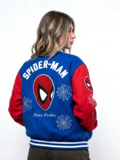 Spider-Man Varsity Jacket