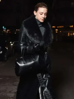 Street Style Lili Reinhart Trench Coat