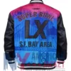 Super Bowl 2026 LX Black Varsity Jacket