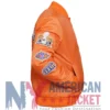 Super Bowl Denver Broncos Satin Orange Jacket