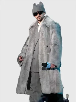 Bad Bunny Super Bowl LX Halftime Show Fur Coat