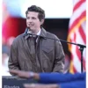 Super Bowl LX Charlie Puth Leather Jacket