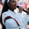 Super Bowl LX Coco Jones Jacket