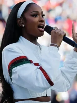 Super Bowl LX Coco Jones Jacket