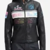 Super Bowl LX Moto Leather Jacket