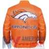 Super Denver Bowl Broncos Orange Satin Jacket
