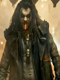 Supergirl Jason Momoa Leather Brown Coat