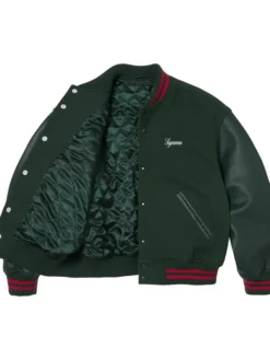 Supreme Cross SS26 Varsity Jacket