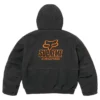 Supreme Fox Racing Denim Hooded Work Jacket