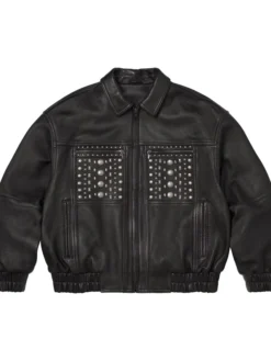 Supreme Leather SS26 Studded Jacket