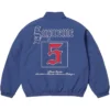 Supreme Old English Track Blue Jacket