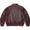 Supreme SS26 Leather Studded Jacket