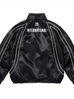 Supreme Satin-Trim Pullover Jacket