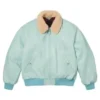 Supreme Schott Collar Bomber Shearling Jacket