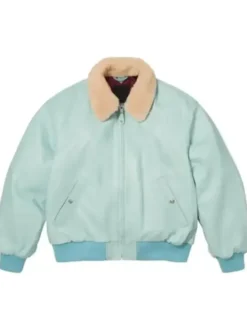 Supreme Schott Collar Bomber Shearling Jacket