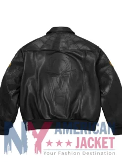 Supreme Spiderman Black Jacket