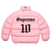Supreme Umbro Pink Puffer Jacket