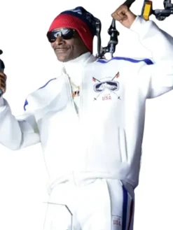Team USA 2026 Snoop Dogg Jacket white