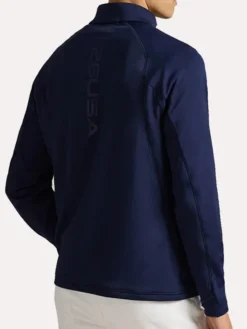 Team USA Quarter Zip Navy Pullover Jacket