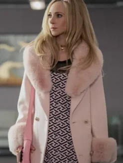 Ted Lasso Jones S03 Keeley Fur Coat