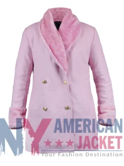 Ted Lasso S03 Fur Keeley Jones Coat