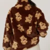 Teddy Bear Fur Sherpa Zip Jacket