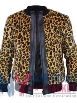 The Lisa Traitors S04 Print Leopard Jacket