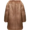 The Today Show Dove Cameron Brown Fur Coat