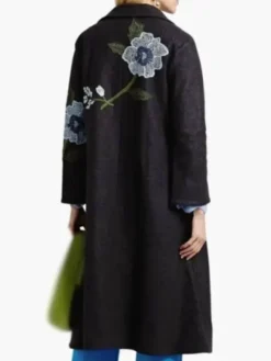 The Today Show Jenna Bush Hager Charcoal Gray Coat