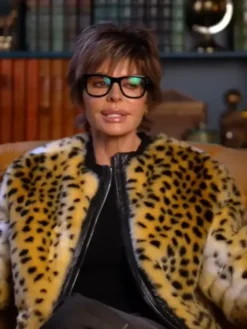 The Traitors S04 Lisa Leopard Print Jacket