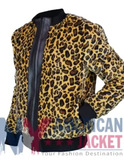The Traitors S04 Print Lisa Leopard Jacket