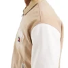 Tommy Jeans Beige And White Varsity Jacket For Sale