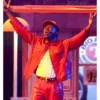 Tyler The Creator Grammy Red Leather Jacket