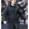 Unai Emery Black Puffer Coat