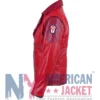 VI Arcane Red Leather Jacket