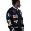 Venom black varsity Jacket
