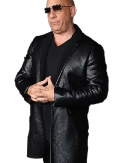 Vin Diesel The Bluff 2026 Leather Coat