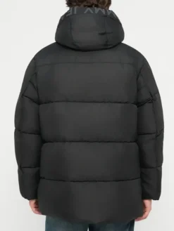 Voluminous Black Winter Jacket