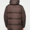 Voluminous Brown Winter Jacket
