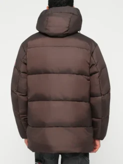 Voluminous Brown Winter Jacket