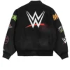 WWE 2026 Superstar Varsity Black Jacket