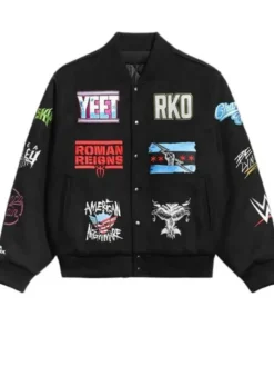 WWE 2026 Superstar Varsity Jacket