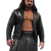 WWE Raw Drew McIntyre Black Leather Jacket
