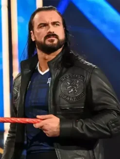 WWE Raw Drew McIntyre Leather Jacket