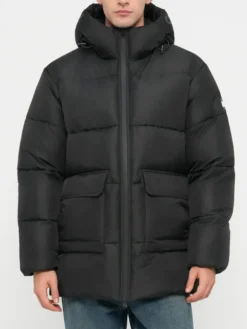 Winter Black Voluminous Jacket